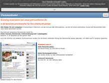 Tablet Screenshot of mehr-gaeste-mit-pensionhotel.de